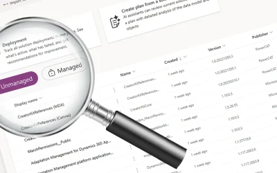Managed and Unmanaged Solutions: Practical Advice for System Admins