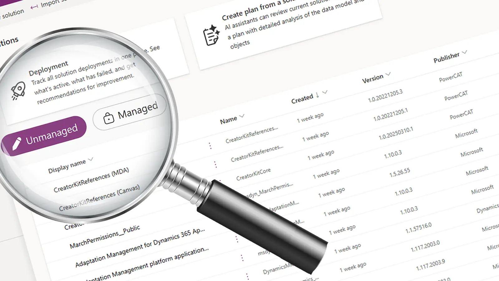 Managed and Unmanaged Solutions: Practical Advice for System Admins