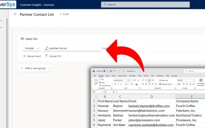 Faster Segmentation in Dynamics 365 Customer Insights with CSV Imports